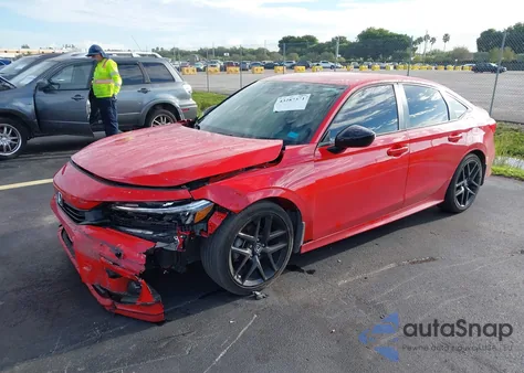 2024 Honda Civic Sport z USA, uszkodzony, nr VIN 2HGFE2F54RH570801